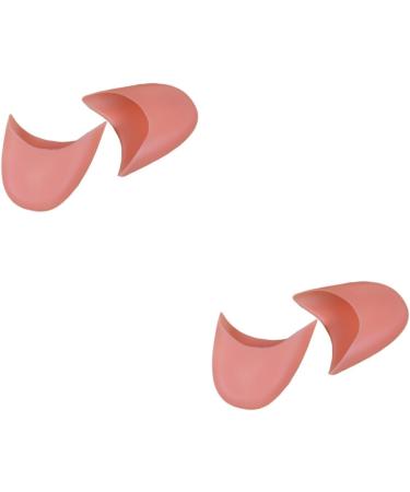 2 Pairs Silicone Toe Pads - Protective Sleeve & Forefoot Cushion for Comfort | Foot Separating Socks & Tiptoe Covers - Buy Online on GoSupps.com