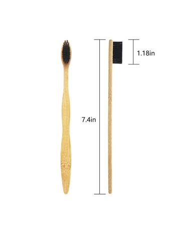 N-amboo Bamboo Prepasted Disposable Toothbrush with Soft Bristles - 72 Pieces - Buy Online on GoSupps.com