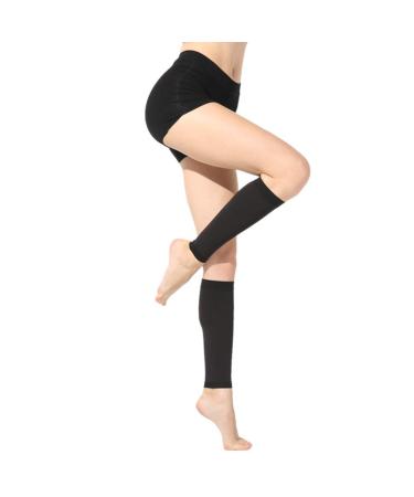 Haodasi women & men Footless Waden compression stockings 23-32 mmHg graduated support stockings for varicose veins flight pregnancy