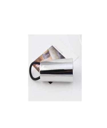 Stylish Metal Circle Hair Cuff & Elastic Hair Bands - Ponytail Accessories for Women & Girls (Silver & Gold) - Buy Online on GoSupps.com