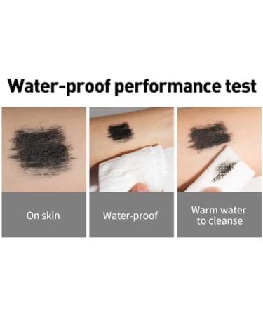 2 in 1 Tubing Mascara 4D Silk Fiber Lash Mascara for Volume and Length 5X Longer Lengthening and Thickening Smudge-Proof Non Clumping Long Lasting Eye Makeup (2) - Buy Online on GoSupps.com