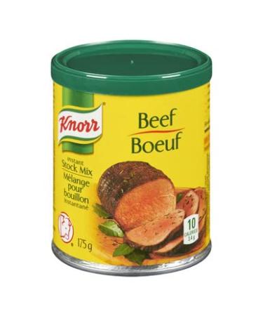 Knorr Beef Instant Stock Mix, 175g/6.2 oz., Imported from Canada