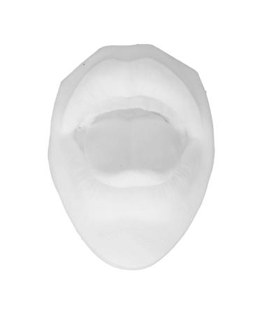 Tongue Puncture Practice Tool | 3D Silicone Mouth Model & Nail Display Set (White) - Buy Internationally - Buy Online on GoSupps.com