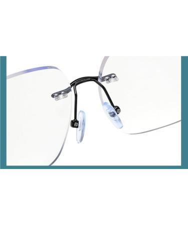 Fuqinqingoz Anti-Blue Light Oversized Reading Glasses - +150 UV Protection & Comfort in Rose Color - Buy Online on GoSupps.com