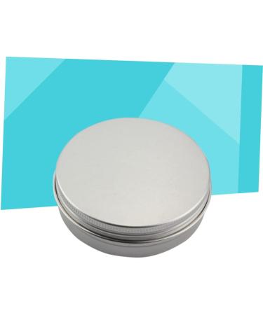 Box Round Candles Tin Containers with Lids Mini Candles Clear Tea Containers Storage Jars with Lids Toiletry Organizer Aluminum Wallet Tin Cans with Candy Coffee Grounds Travel - Buy Online on GoSupps.com