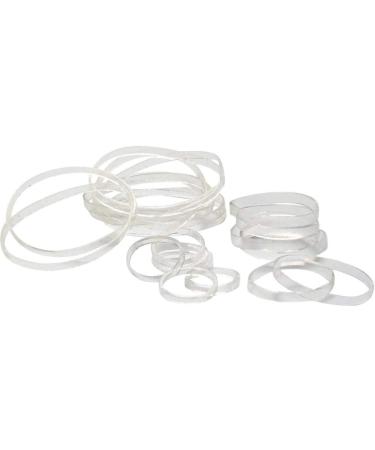 Goody Women's Ouchless Clear Polyband Elastics (Pack of 3) - 250 Count Each in 3 Sizes, No-Metal Hair Ties - Buy Online on GoSupps.com