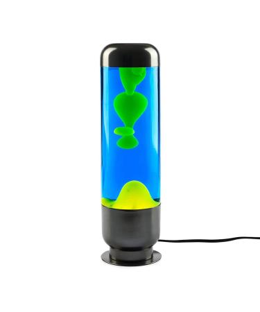 balvi Lava lamp Capsule color blue/lime Modern and elegant design for room decoration