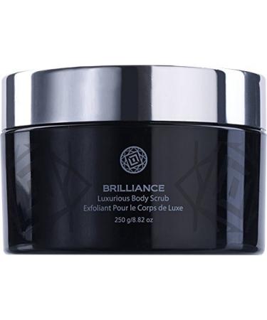 Forever Flawless BRILLIANCE - Diamond Body Scrub with Raw Sugar Premium Sea Salt Vitamin E Exfoliating Nourishes FF83 (8.82 oz)