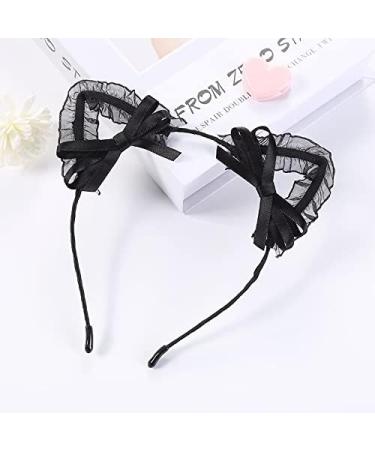 Cat Ears Hair Band - 4-Pack Metal Headband for Women & Girls | Cute Party & Festival Accessories - Buy Online on GoSupps.com
