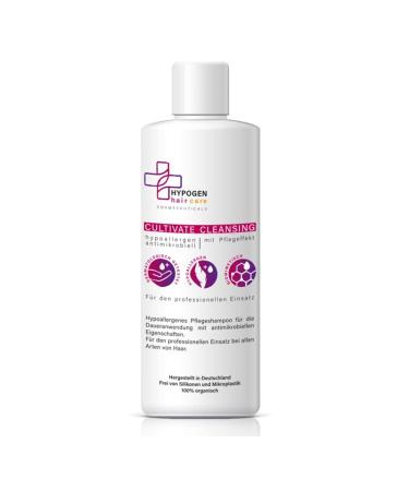 HYPOGEN CARE Hypoallergenic shampoo works against itching dandruff dry head and skin For neurodermatitis acne psoriasis and dermatitis Natural cosmetics Suitable for babies and children