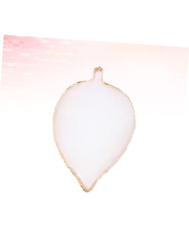 Buy Healeved Color Display Plate Makeup Palette - Nail Art Drawing Dish for Gel Resin & Manicure - 11.4x7.2cm White - International Shipping Available - Buy Online on GoSupps.com