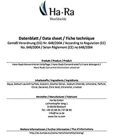 Ha-Ra Hans Raab Concentrate 4 x 500ml - Buy Online on GoSupps.com