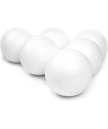 Smooth Craft Foam Polystyrene Balls for Projects - Available in Sets of 3 to 12 Balls - Buy Online on GoSupps.com