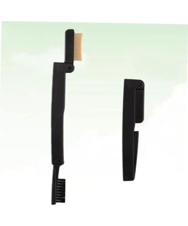 minkissy Lash Comb Makeup Mascara Brush Folding Eyebrow Brush Eyebrow Spoolie Eyebrow Brush Makeup Eyebrow Comb Folding Eyebrows Comb Makeup Brush Eyelash Comb Dual Purpose Brush Spiral 15.2*3cm Black - Buy Online on GoSupps.com
