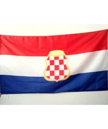 AZ Flag Herceg-Bosna flag 1991-1994 with sheath for shaft 150 x 90 cm