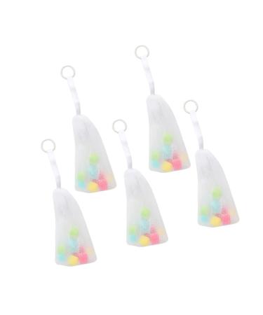 FRCOLOR 10 Pcs Exfoliating Pouch Bags - Red Rose Drawstring Bags for Women - Ideal for Showers & Cleansing | 8x24cm - Buy Online on GoSupps.com