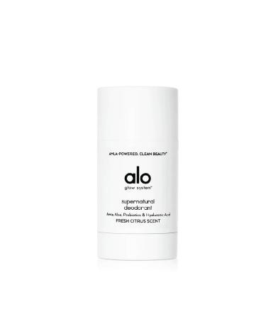 Alo Supernatural Deodorant - Citrus Scented - Long-Lasting Skin-Saving Soothing Deodorant - Aluminum & Baking Soda-Free - 1.7 Oz Fresh Citrus
