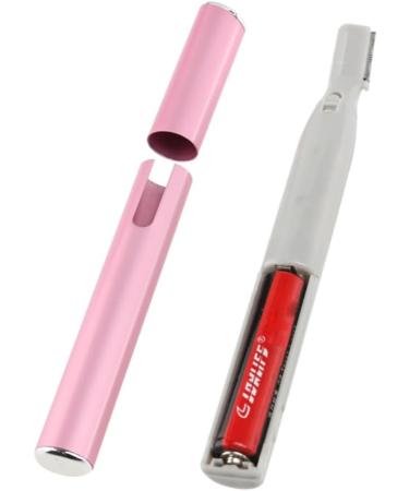 Beavorty Facial Trimmer for Women - Electric Hair Removal Razor Mini Eyebrow Nose Hair & Face Shaver - Pink Hair Removal Device - Buy Online on GoSupps.com