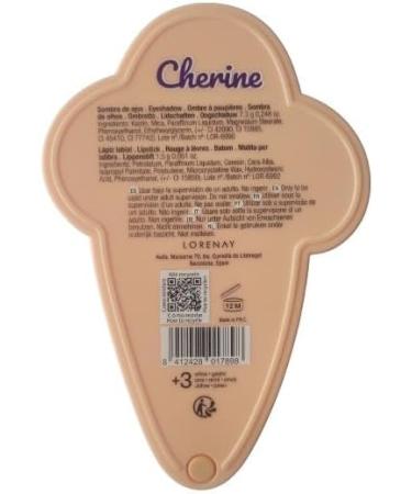 LORENAY Icicle Makeup Palette for Girls includes 5 eyeshadows lipstick and applicator with a safe and fun design that every girl will love - Buy Online on GoSupps.com