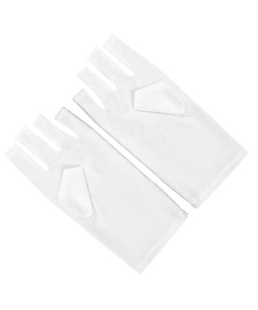 Dajidafu 1 Pair Manicure Protection Glove Hands Sun-proof Protector Baking Lamp Nail Art Gloves Household Professional Salon - Buy Online on GoSupps.com