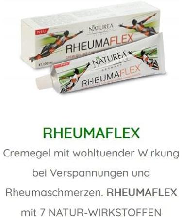 Shop RHEUMAFLEX Cream Gel | 7 Natural Ingredients for Pain Relief | International Shipping - Buy Online on GoSupps.com