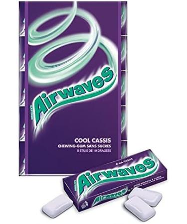 Airwaves Cool Blackcurrant Dragees 70 g - Pack of 4 - Buy Online on GoSupps.com