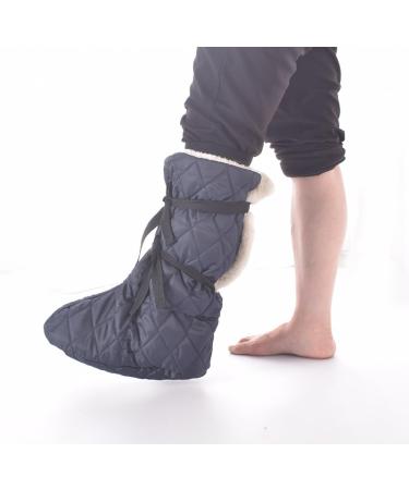 BXT Foot Toe Cast Sock Stocking - Fleece Lined Plaster Cover Protector for Fractured Foot - Left/Right Foot - Buy Online on GoSupps.com