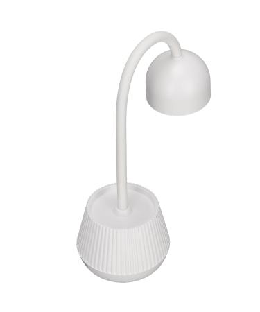 Buy UV-LED Nail Lamp - Portable 24W Mini Nail Dryer & 360 Rotating Swan Neck for DIY & Salon Manicure - Buy Online on GoSupps.com