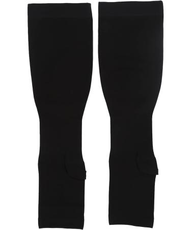 Open Toe Compression Socks 23-32 mmHg for Varicose Veins | Breathable & Elastic | International Shipping Available - Buy Online on GoSupps.com