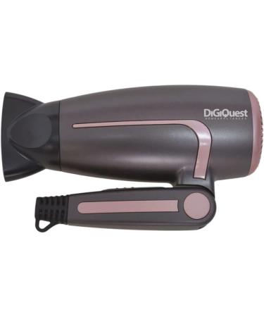 DIGIQUEST Foldable Travel Hair Dryer Windy Travel 14001600 W 2 Speeds Cold Stroke Concentrator and Diffuser Included Eyelet for Hanging - Buy Online on GoSupps.com