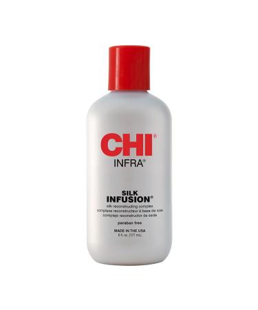 CHI Helmet Head Extra Firm Hairspray 10 oz & INFRA Silk Infusion 6 Fl Oz 10 Ounce (Pack of 1) Hairspray + Silk Infusion 6 Fl Oz - Buy Online on GoSupps.com