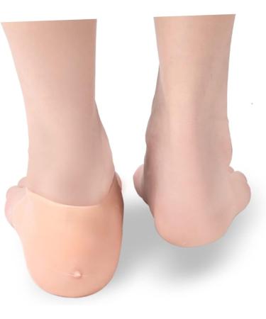 FOMIYES Height Increasing Insoles - 4 Pairs of Comfortable Shoe Inserts for Men & Women | Boost Height with Damping Heel Sock Pads - Buy Online on GoSupps.com