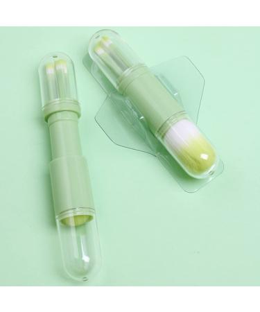 FOMIYES Portable Makeup Brush Set - Telescopic Kabuki & Blush Brush for Travel | Retractable Eyebrow Brush - Buy Online on GoSupps.com