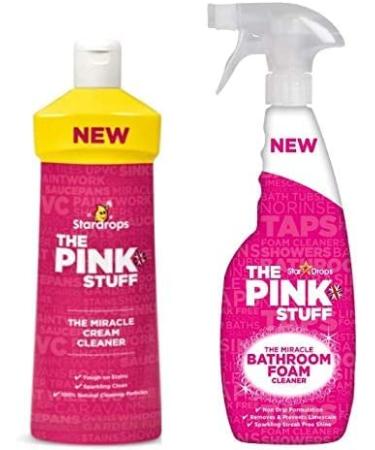 GLY The Pink Stuff Bathroom Foam Cleaner & Toilet Cleaner Set