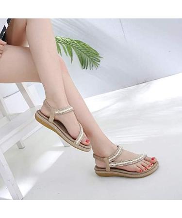 Summer Women s Flat Sandals - Casual Beach Flip Flops | Stylish Female Sandals (Size 5) - Buy Online on GoSupps.com