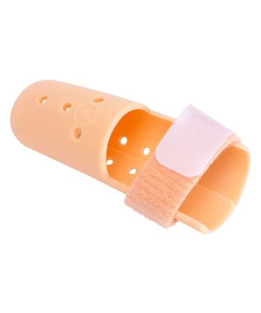 Rosenice Finger Splints Plastic Mallet DIP Finger Support Splint Fracture Joint Splint Protector (as shown)