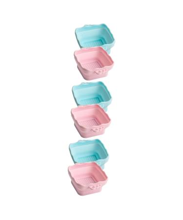 FOMIYES 6 Pcs Cleanser of Makeup Brush Women Makeup Brush Washer Makeup Brush Cleaner Mat Brush Drying Hanger Drying Net Makeup Brushes Makeup Brush Clean Mat Silica Gel Miss Simple