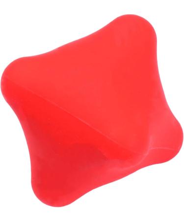 Healeeved 3ST Slow Hand Spiky Massage Tool - Muscle Rehabilitation & Hand Trainer - Decompression Yoga Massage - 3 Red Lacrosse Balls 6x6cm - Foot Peanut Massager - Buy Online on GoSupps.com