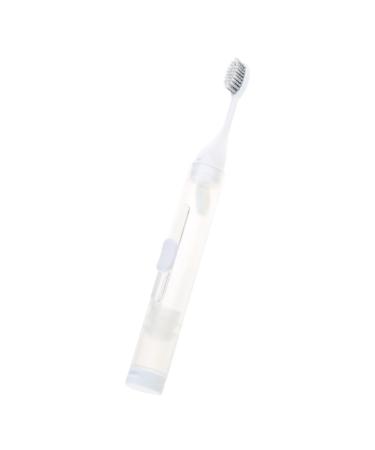 Portable foldable toothbrush travel toothbrush camping hiking outdoor easy to wear foldable toothbrushes for women and men soft toothbrush