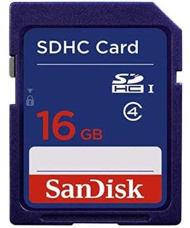 Sandisk 16GB SD Card 10 Pack Bundle - SDSDB-016G-B35 - Class 4 Flash Memory - Buy Online on GoSupps.com