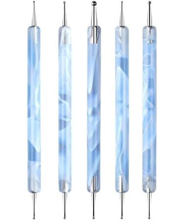 iFutniew 10 Wave Bar Chain Link Needle Point Pen Point Drill Pen Can Be Used to Embellish Gel Nail Skills - Buy Online on GoSupps.com