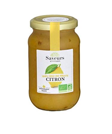 Saveurs Attitudes - Organic Yellow Lemon Preparation 310G - Sold per unit