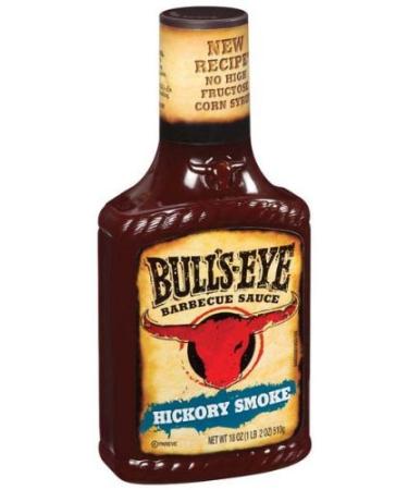 BULL'S-EYE Bulls Eye Hickory Smoke Lot de 3 sauces barbecue 509 g