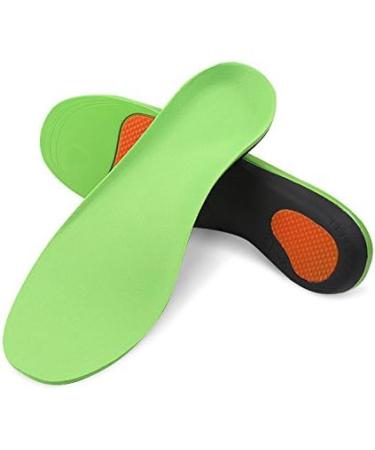 RGA Pain Relief Arch Support Insoles for Men & Women | Shoe Inserts for Plantar Fasciitis & Flat Feet | Shock Absorption M8.5-10 W9.5-11 - Buy Online on GoSupps.com
