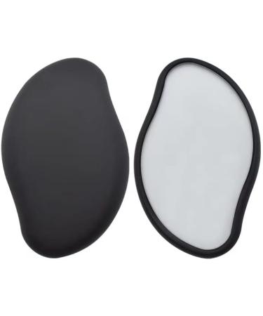 Painless Hair Removal Tool - Easy Crystal Eraser for Face Leg Arm (Silver) | Shop Internationally - Buy Online on GoSupps.com