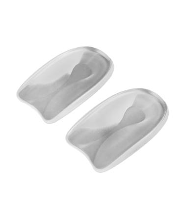 FRCOLOR 1 Pair U Shape Heel Pads Heel Cushion Pads Plantar Cushion Insole High Heel Transparent S