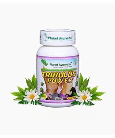Planet Ayurveda Tribulus Power 500mg Veg Capsules - 1 Bottle - Bring Out The Man in You (1)