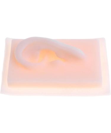2 x Silicone Acupuncture Ear Model - Left Flexible Soft Artificial Display for Acupuncture Training - Buy Online on GoSupps.com