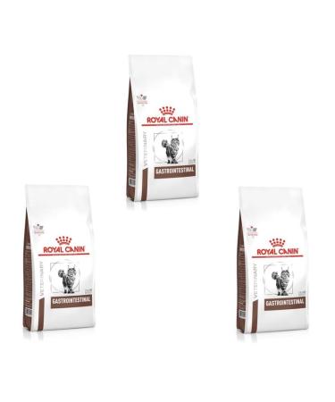 Royal Canin Gastrointestinal Feline |3 pack |3 x 400 g |Dry food for cats |Can help support gastrointestinal diseases in cats |High acceptance 400 g (3 pack)
