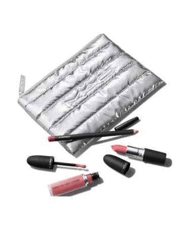 MAC Powdered Snow Powder Kiss Lip Kit - Pink | Buy Internationally | Best Price & Fast Shipping - Buy Online on GoSupps.com
